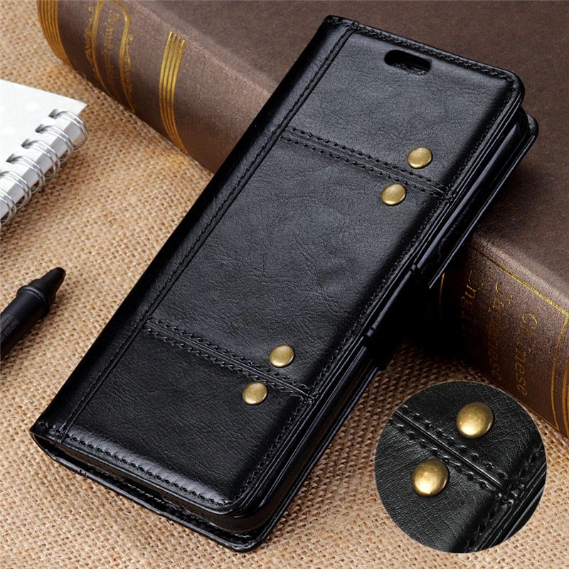 

For iPhone X XS Max XR Case Luxury Leather Flip Cover Stand Card Slot Without Magnets Business Cases For iPhone 7 8 Plus X 10 XS