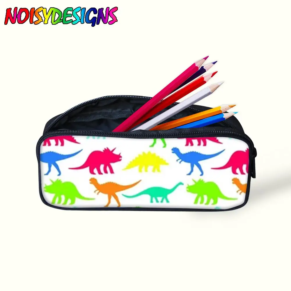 

Makeup Bag Dinosaurs Pencil Box student Girls Boys School Supplies stationery zipper gadgets Case Multifunctional purse Bag