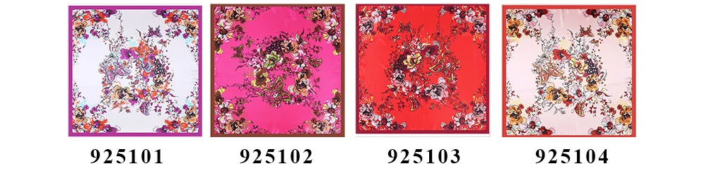 Silk Square Scarf (4)