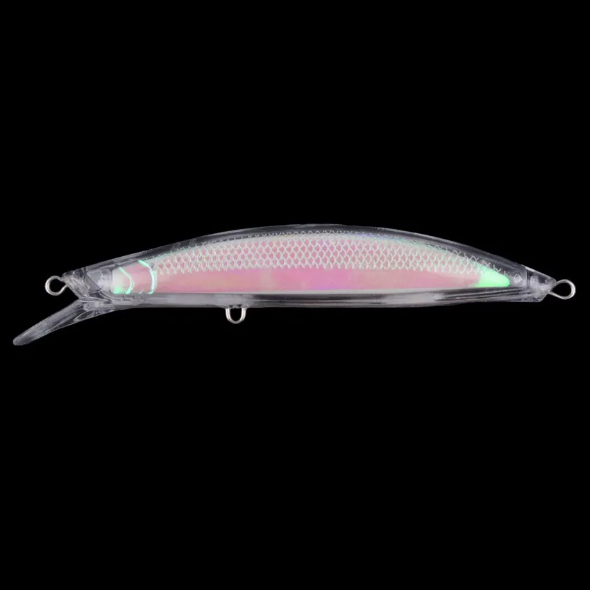 

40PCS Unpainted Large Sea Fishing Minnow Lures 13.5cm 20g Blank Body Noise Swing Swimbait Vibrating Big Ice Fish Japan Tackle