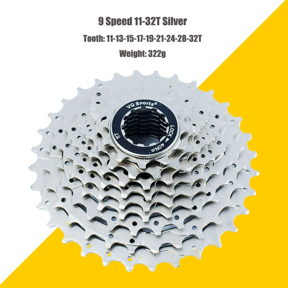 Звездочка для велосипеда Shimano Sram cdg cog 9 Velocidade 9 V 9 S 11-32 T/34 T/36 T/40 T/42 T/46 T/50 T VG Спорт