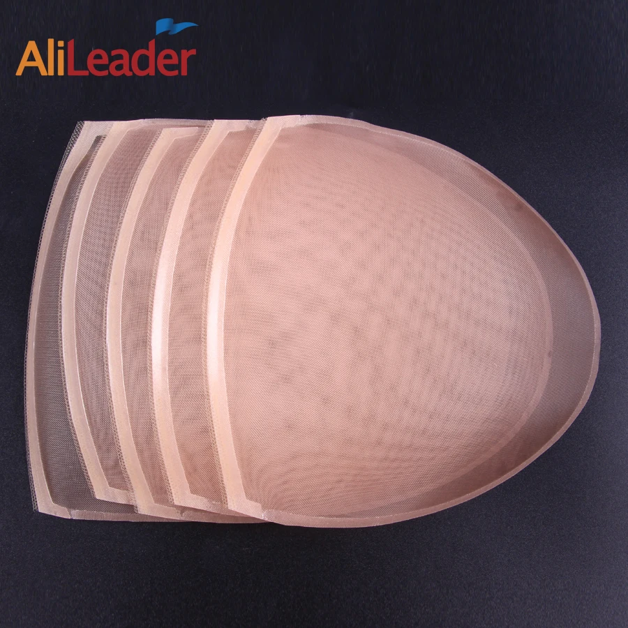 AliLeader 5 шт./партия U часть моно парик крышка сеть для изготовления париков лента