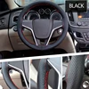 38cm DIY Car Steering Wheel Cover Leather Driving Car-covers For Audi Toyota BMW KIA Hyundai Opel Auto Accessories SEAMETAL ► Photo 3/6