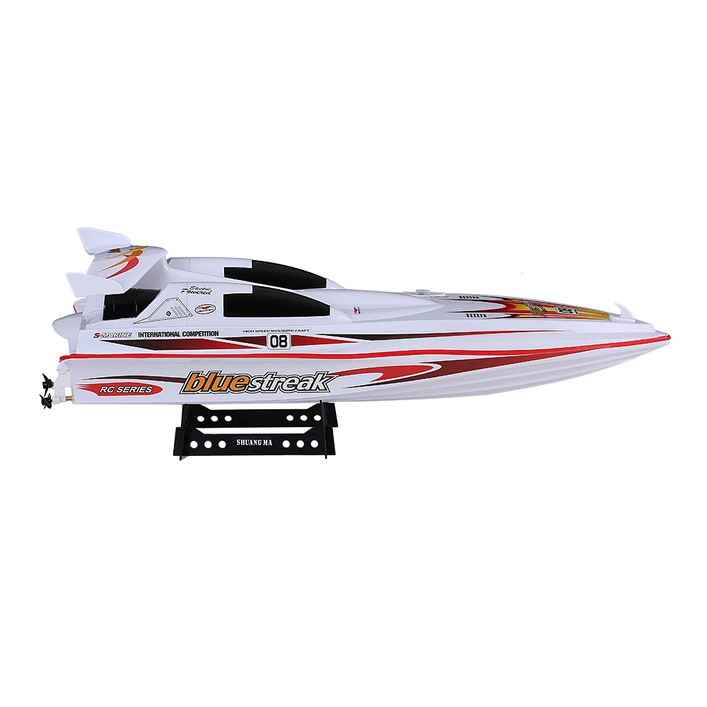 Детская Наружная игрушка DH-7008 72 см большая RC лодка высокоскоростная гоночная Водонепроницаемая RC скорость зарядки лодка с 1800 mAh батареей