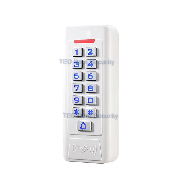 

7 Working Mode Metal Case RFID Reader & Keypad Door Lock Access Control Controller WG26 Anti-tamper  Standalone for Two Doors