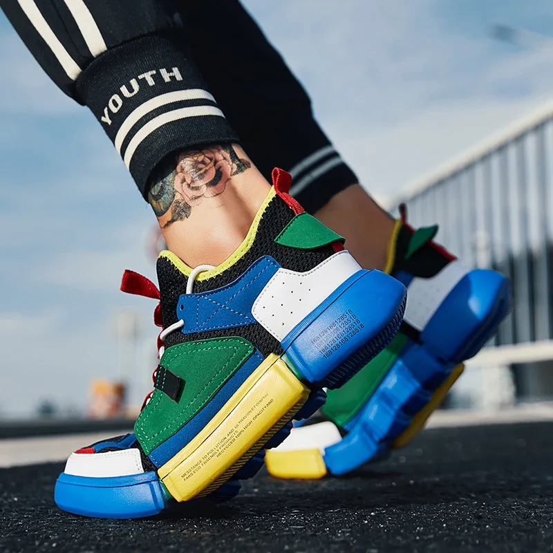 

2019 Spring Men Running Shoes Male Summer Breathable Mesh Sport Shoes Outdoor Jogging Athletic Lovers Trainer Sneakers for Men