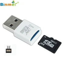 Красивые GITF Фирменная Новинка Белый Мини 5 Гбит/с супер Скорость USB 3.0+ OTG Micro SD/SDXC TF карты читатель адаптер Прямая dec18