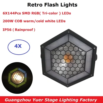 

LED Stage Light Effect 200W COB Flat LED Par DMX512 Dj Lights Disco Lamp KTV Bar Party Backlights Beam Laser Projector Spotlight