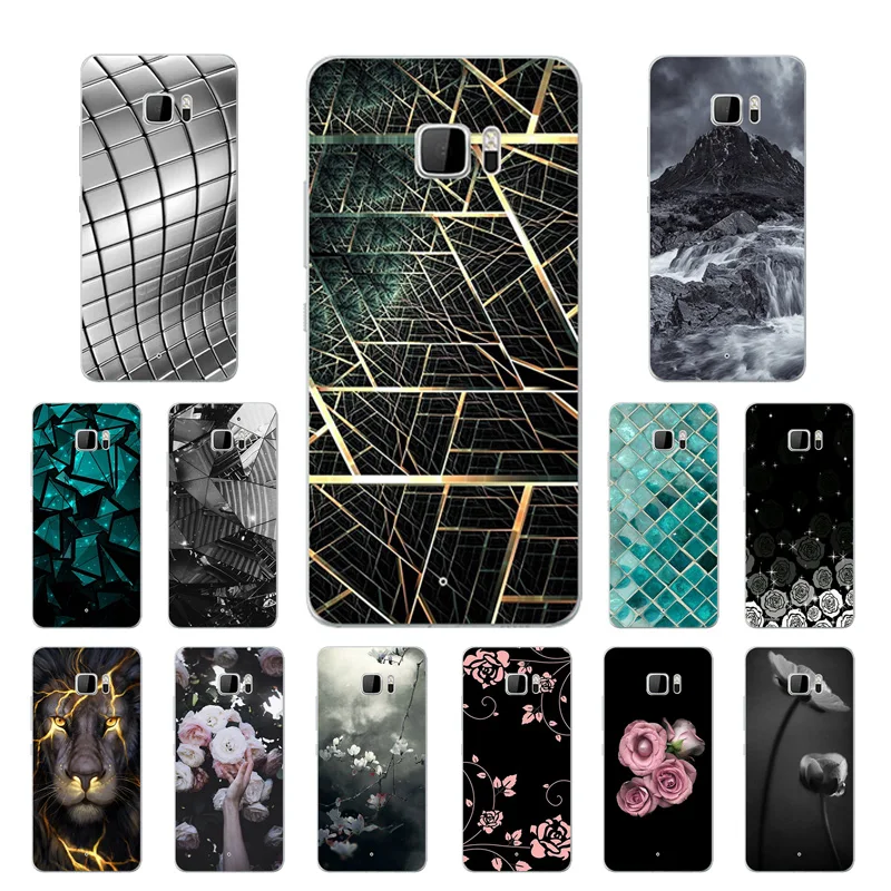 

Soft TPU Cover for HTC U Ultra Case 5.7" Triangle Printing Soft Silicone Case Phone Cover for HTC U Ultra Protector Cases
