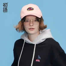 Toyouth Для женщин с вышивкой с надписями шляпа хип-хоп Регулируемая Бейсбол Кепки Running Кепки s'cool Зонт Visera Mujer Кепки спортивная одежда