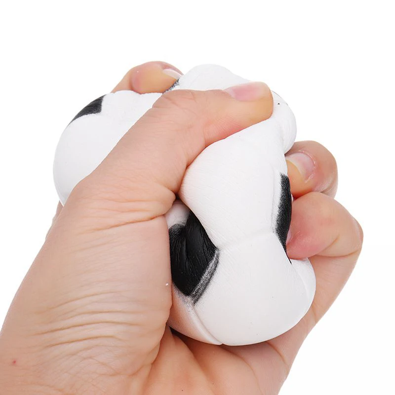 

60mm Cute Football Squishy Relieves Stress Relief Slow Rising Kid Toys for Children