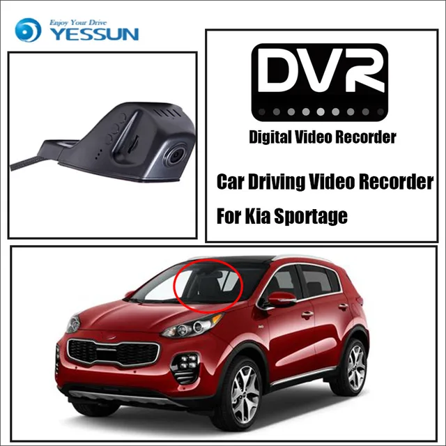 Cheap YESSUN Car Front Dash Camera CAM / DVR Driving Video Recorder For Kia Sporta - For iPhone Android APP Control Function Cheap YESSUN Car Front Dash Camera CAM / DVR Driving Video Recorder For Kia Sporta - For iPhone Android APP Control Function