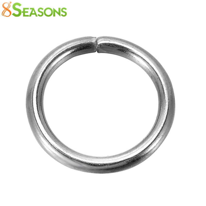 

Free Shipping! 200 Stainless Steel Open Jump Rings 10mm Dia. Findings (B10273)