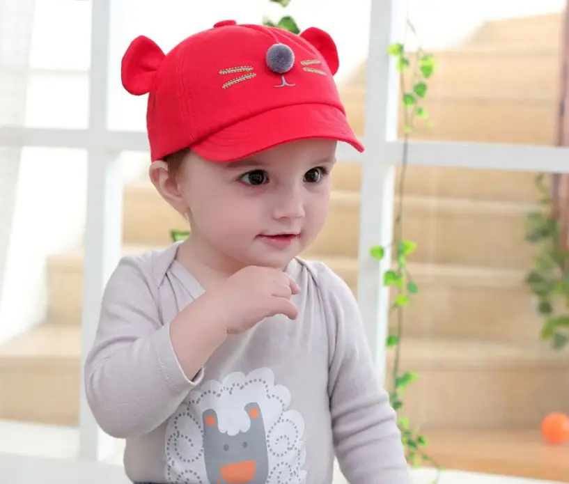Шапки для маленьких мальчиков и девочек прочный мягкий хлопок кепка бейсболка