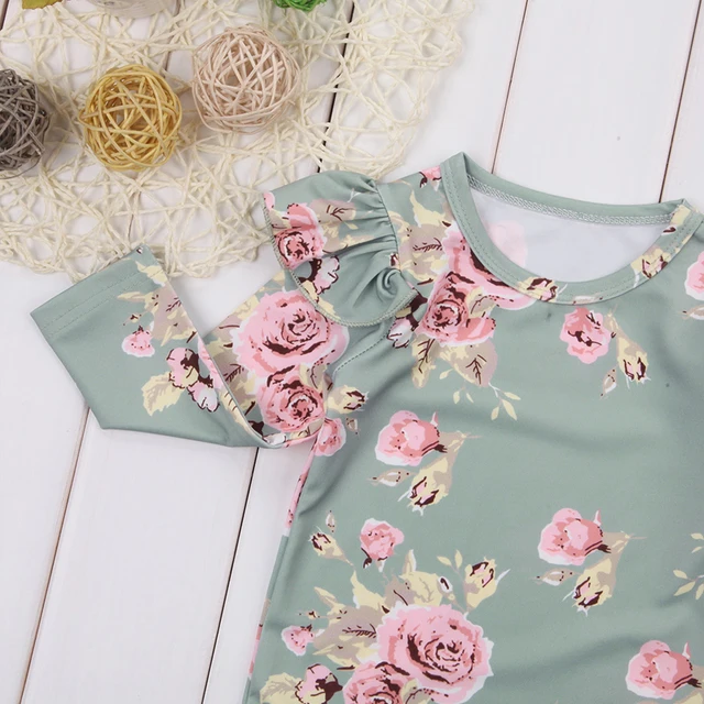 Moda 2018 Cute niemowląt noworodka dziewczynka kombinezon w kwiaty Ruffles kombinezon stroje ubrania tanie i dobre opinie Dziecko Pajacyki Dziecko dziewczyny Pełna Przycisk zadaszone cotton Pasuje prawda na wymiar weź swój normalny rozmiar Moda 2018 Cute niemowląt noworodka dziewczynka kombinezon w kwiaty Ruffles kombinezon stroje ubrania tanie i dobre opinie Dziecko Pajacyki Dziecko dziewczyny Pełna Przycisk zadaszone cotton Pasuje prawda na wymiar weź swój normalny rozmiar