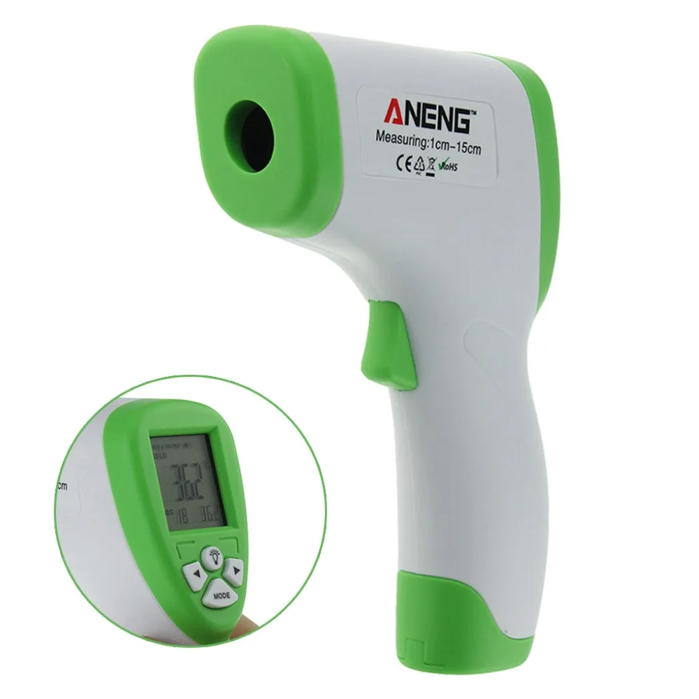 

Digital LCD Non-contact IR Infrared Thermometer Forehead Body Temperature Meter Temperatural Instruments