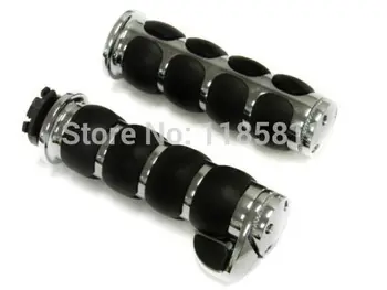 

Chrome 1'' 25mm Hand Grips + Throttle Boss For Kawasaki Vulcan 500 800 900 1500 1600 2000 Shadow 750 1100 VTX 1300 sportbikes