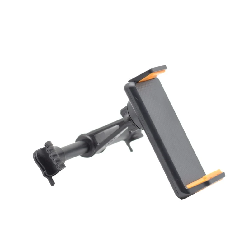SIV Универсальный сплав автомобильное заднее сиденье 4-11 дюймов смартфон планшет держатель кронштейн крепление - Цвет: Orange