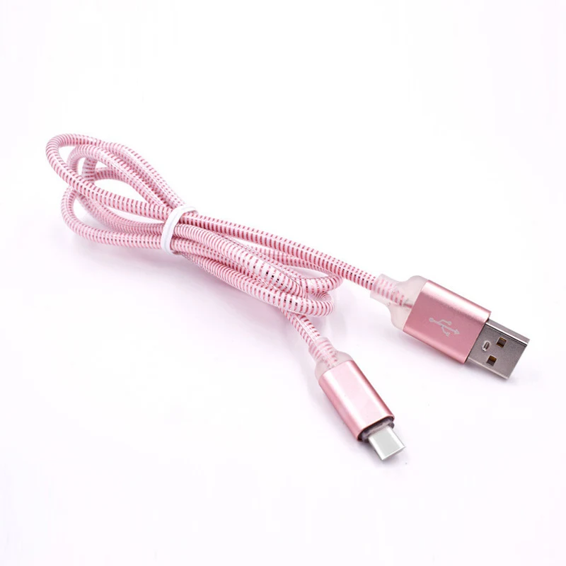 Sovawin Micro USB кабель светодиодный светильник 1 м кабель передачи данных для быстрой зарядки 2A зарядное устройство для мобильного телефона Тип c для samsung для huawei P20 P20Pro