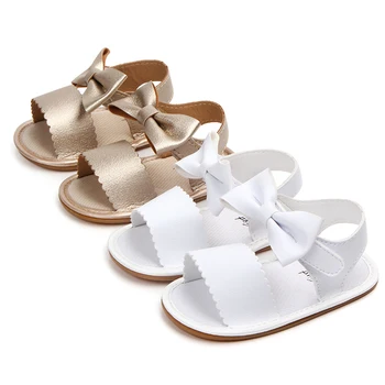 

MrY Kids Shoes Baby Butterfly Knot Non-slip Rubber Footwear