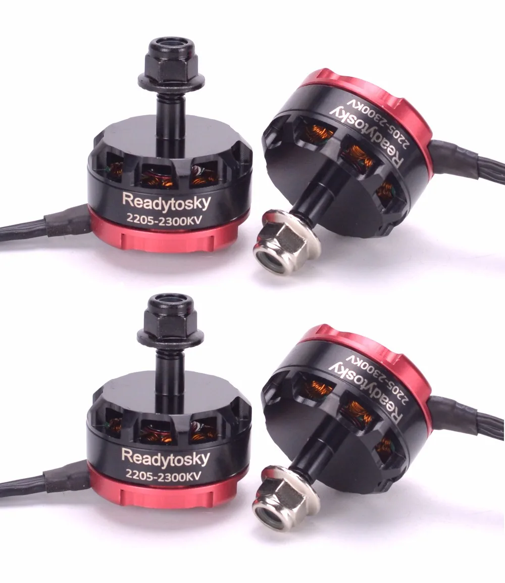 RS2205 2300KV 2205 CW/CCW бесщеточный двигатель для FPV гоночный квадроцикл FPV Мультикоптер