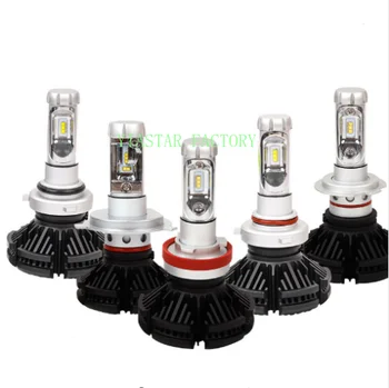 

Yiastar 2PCS X3 Mini Size H7 Led Canbus Bulb 50W 6000LM Car headlight H4 Hi/Lo Beam HB3 HB4 9005 9006 H1 LED H11/9/H8 Led 12V