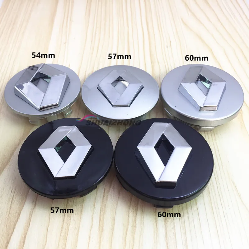 4pcs 54mm 57mm 60mm Renault auto car Wheel Center Hub Caps Dust proof