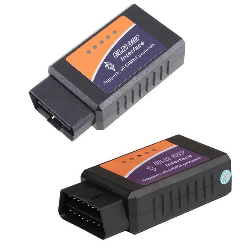 Оригинальный ELM327 Bluetooth V2.1 для ODB2 ODBII OBD II протокол OBDII ELM 327 v2.1 автомобильный