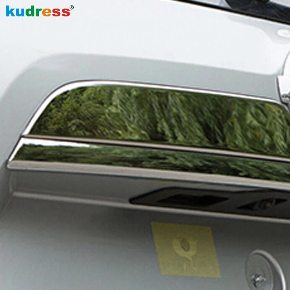 

For Nissan X-TRAIL Rogue 2018 2019 14-17 ABS Chrome Rear Trunk Lid Boot Tailgate Back Door Cover Trim Molding Car accessories