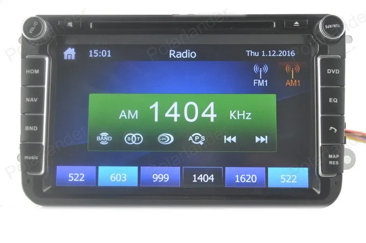 Perfect Two Din 8 Inch CarDVD Player For VW/POLO/PASSAT/Golf/Skoda/Octavia/SEAT/LEON 3G Wifi Radio GPS Windows Ce system 28