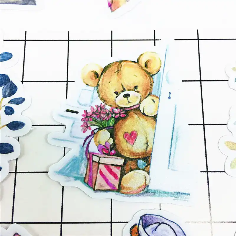 cute teddy bear stickers