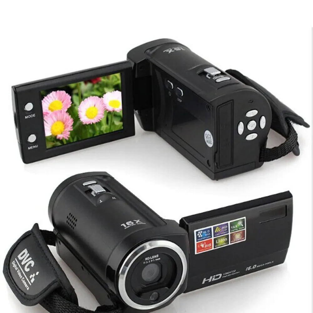 2.7" LCD 16MP 720P HD Digital Camera Video Recorder 16x ZOOM Handheld