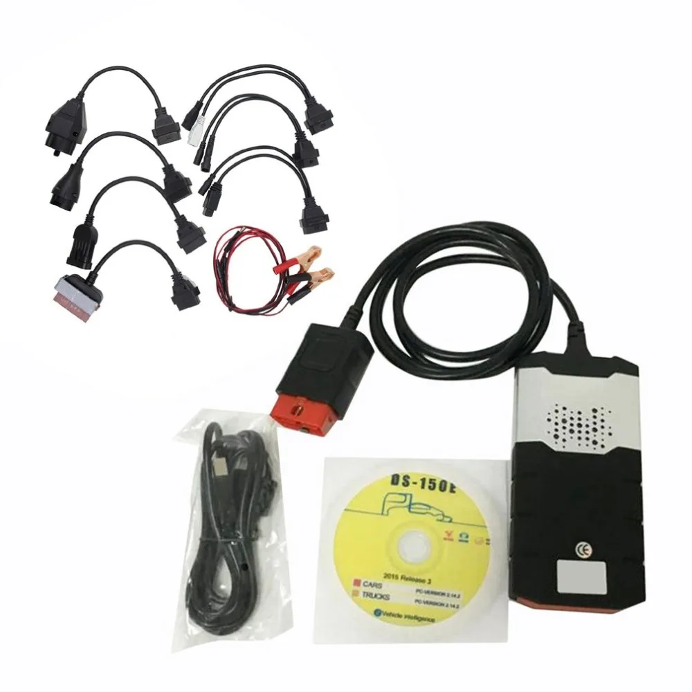 Cimiva Pro OBD2 Scanner Cars Trucks Diagnostic Tool +8 Cables Full Set