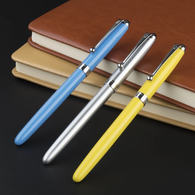 

Novelty Roller Ball Pen 0.5mm Luxury Metal Ballpoint Pen For Office School Supplies Stationery Business Writing Gifts
