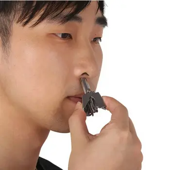 

Stainless Steel Manual Nose Trimmers Device Shaving Hair Removal Tools