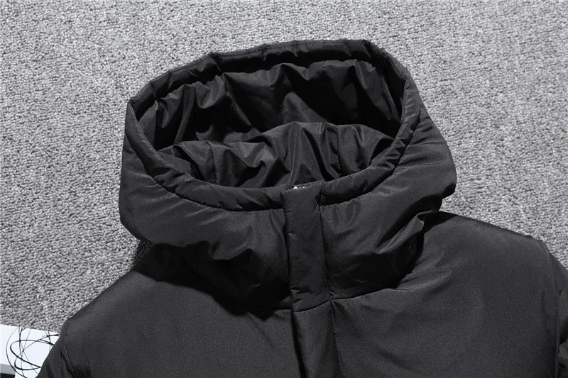 Мужская осенне-зимняя куртка Tace& Shark, брендовые крутые пальто с капюшоном, ветрозащитная куртка на утином пуху, мужская повседневная парка