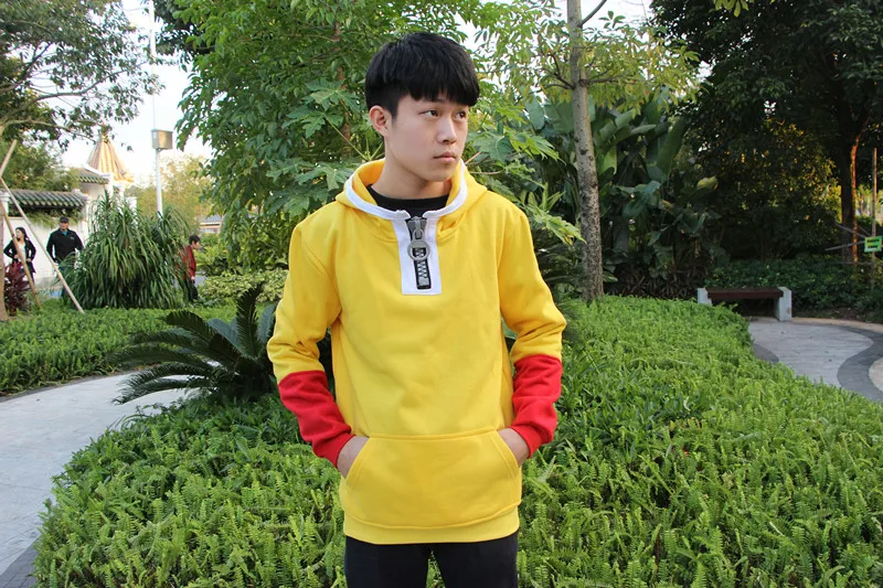 One Punch Man толстовки Oppai кофты с капюшоном героями мультфильмов Сайтама одежда для