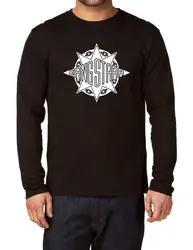 Gang Starr Логотип с длинным рукавом Herren футболка рок группа кофта с длинным рукавом