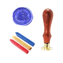 Подпись индивидуальная восковая печать штамп звезды узел