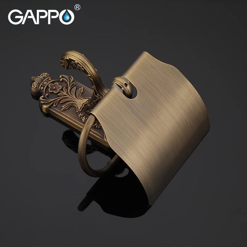 Günstig GAPPO Zink Legierung Papier Halter Abdeckung rolle Wc Papier Aufhänger halter Edelstahl Abdeckung Wc Bad Hardware Handtuch