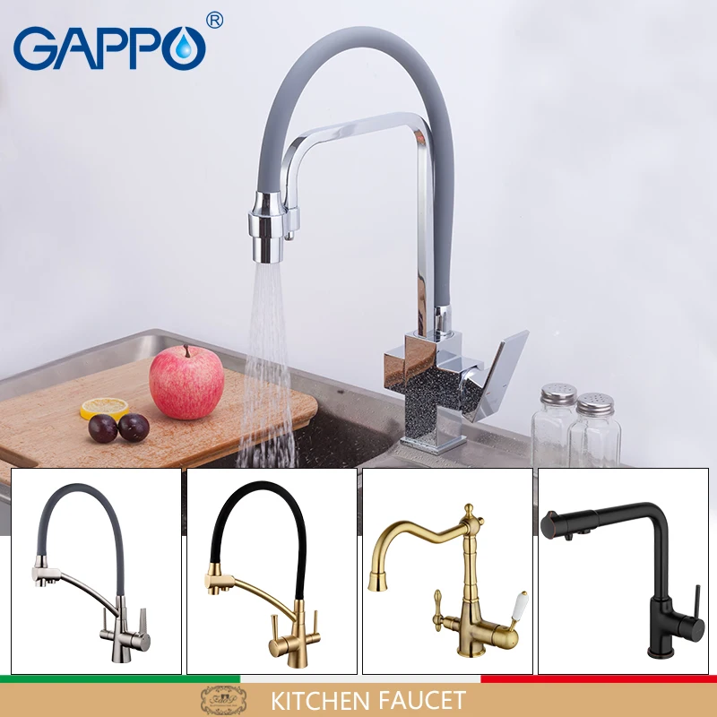  GAPPO water mixer kitchen faucet taps kitchen mixer tap torneira with filtered water tap Brass kitc - 32850168022