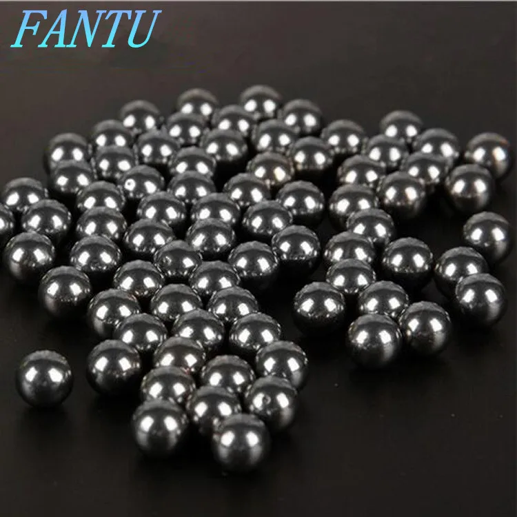 

FANTU Fishing Weights Sinkers 8.0mm Stanin Steel Ball Lure Weight Shots Beads Fishing Tackles 100pcs