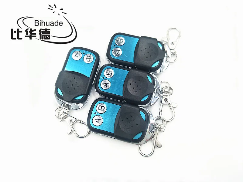 

433 mhz Remote Learning code 1527 EV1527 2 channel Electric 433mhz Key Fob learning garage door Light Switch controller