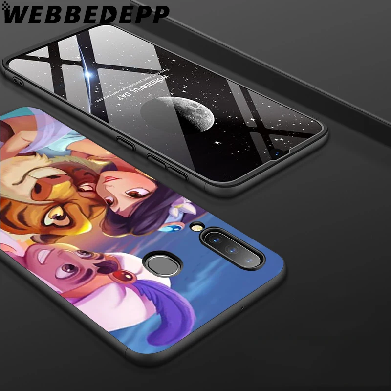 WEBBEDEPP Aladdin Jasmine Princess мягкий чехол для Samsung Galaxy A3 A5 A6 Plus A7 A8 A9 J6 чехол|Бамперы| |