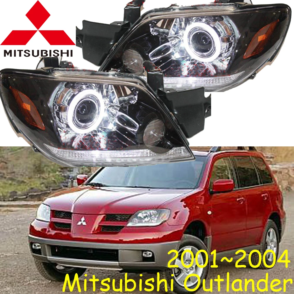 Mitsubish Outlander headlight,2001~2004 (Fit for LHD&RHD),Free ship! Outlander headlight,2ps/se+2pcs Aozoom Ballast,Outlander EX