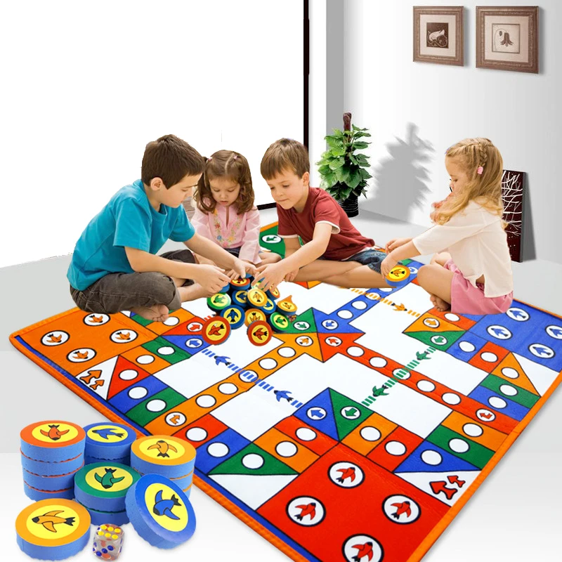 Baby Crawling mat kids Play mat Flying chess carpet