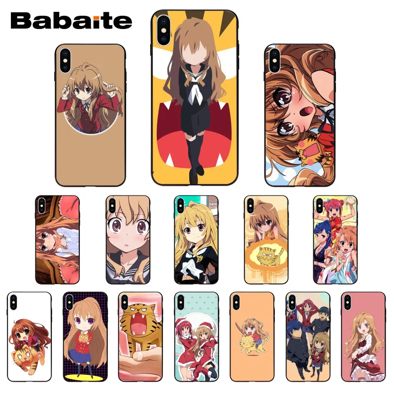 

Babaite Toradora Anime DIY Painted Beautiful Phone Case for iPhone 8 7 6 6S Plus X Xs Xr XsMax 5 5S SE 5c Coque11 11pro 11promax