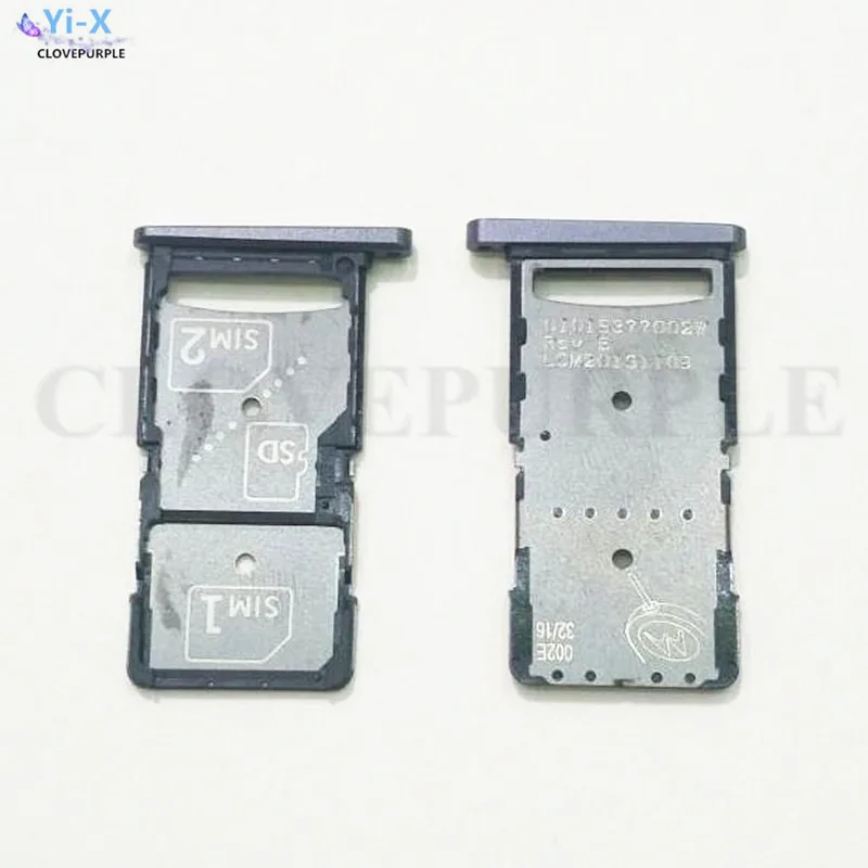 1 шт. двойной лоток для sim-карты держатель для Motorola MOTO X Force XT1581 XT1585 запасные части для телефона