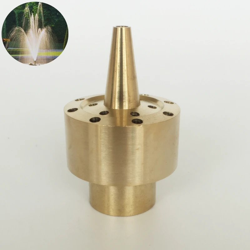 

1/2" DN15 3/4" DN20 High Quality Brass Column Fireworks Fountain Head Nozzles