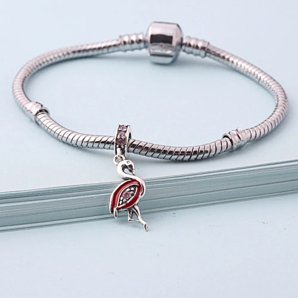 charm pandora flamant rose charm pandora flamant rose